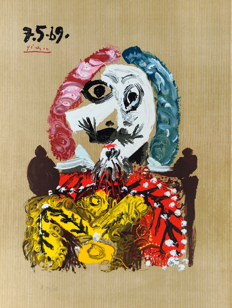 Pablo Picasso Portrait Imaginaire - 7.5.69. – Goldmark