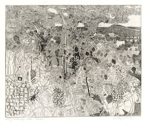 Houses Through Trees