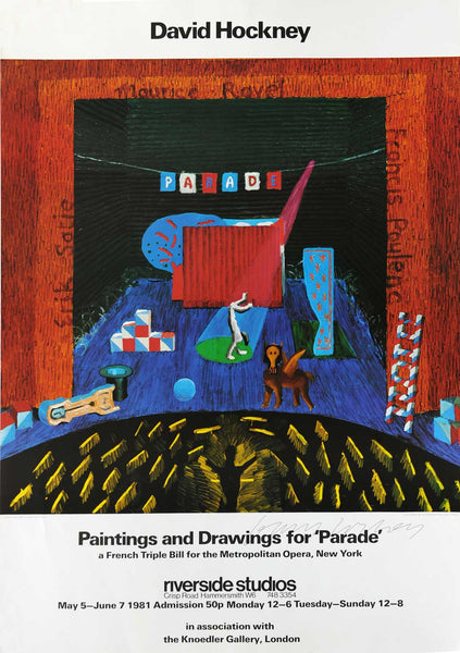David Hockney - Prints and Drawings for 'Parade'