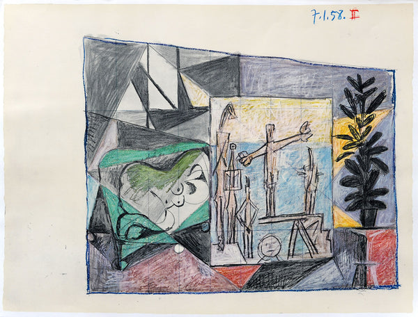 Pablo Picasso 7.1.58 II – Goldmark