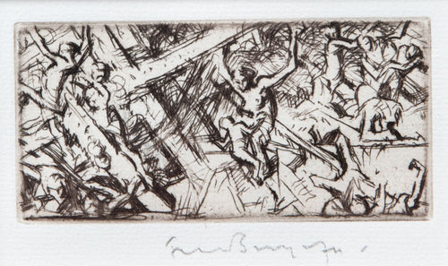 The ruin of his house