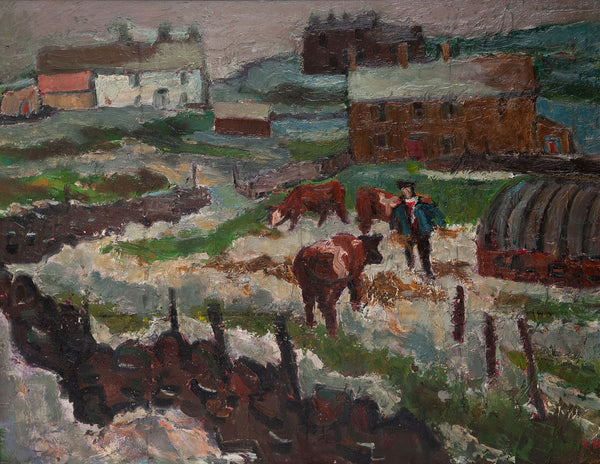Farmer and Cattle
