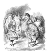 Then they all crowded round her once more, while the Dodo solemnly presented the thimble