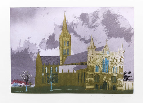 Sarum (north-west view of Salisbury Cathedral)