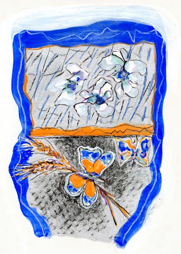 Elegy for Vernon Watkins - Preparatory Drawing