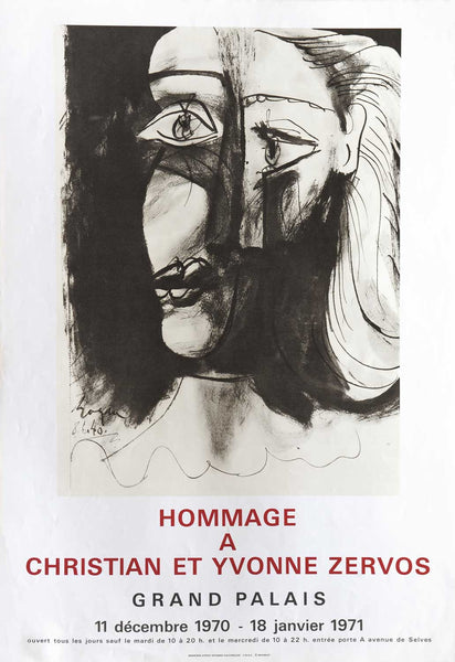 Pablo Picasso Hommage a Christian et Yvonne Zervos – Goldmark