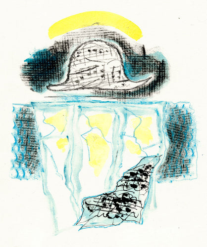 Improvisation No.9, Upon the Dawn - Preparatory Drawing