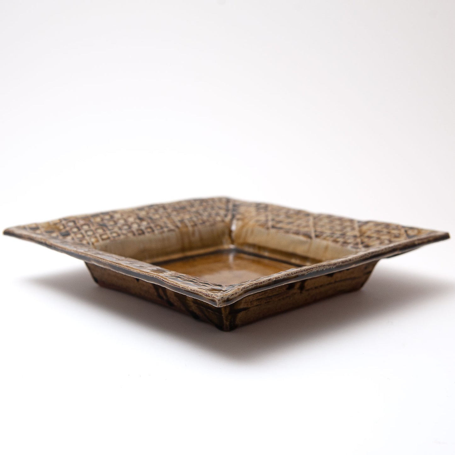 Press Moulded Square Dish