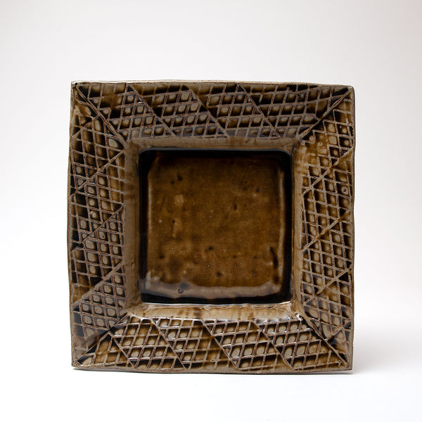 Press Moulded Square Dish