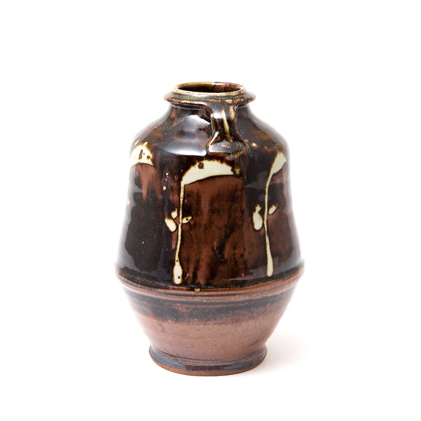 Two Handled Waisted Vase