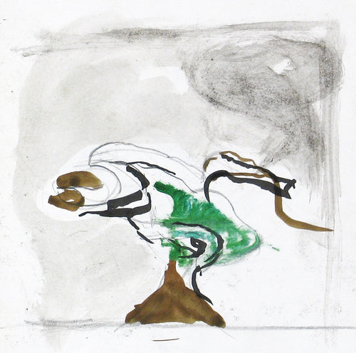 Organic Form on Grey