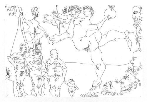 Plate 4 'Dimanche 4.12.66'