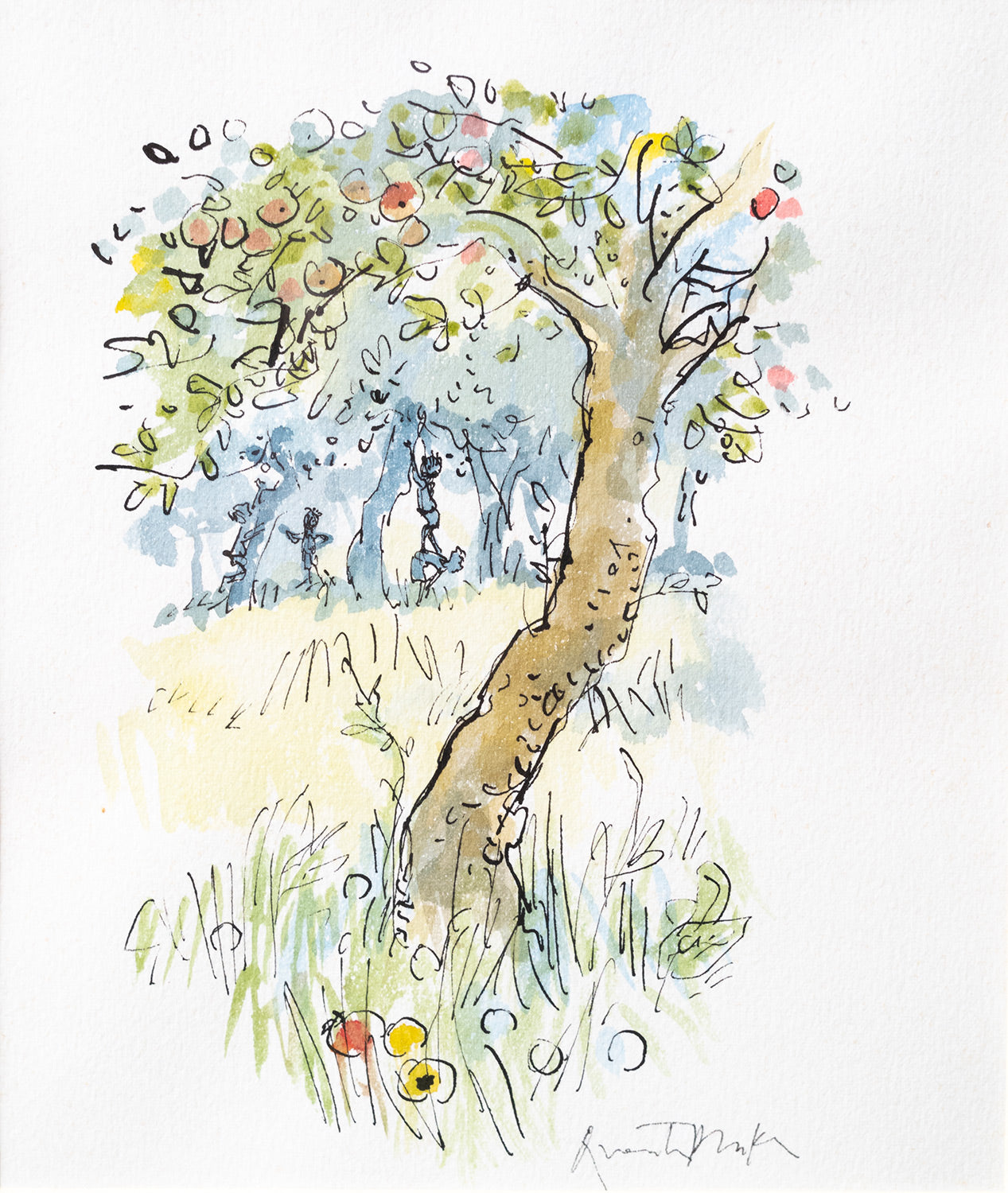 Quentin Blake There Was So Much Fruit Every Autumn Goldmark Quentin Blake There Was So Much Fruit Every Autumn Goldmark