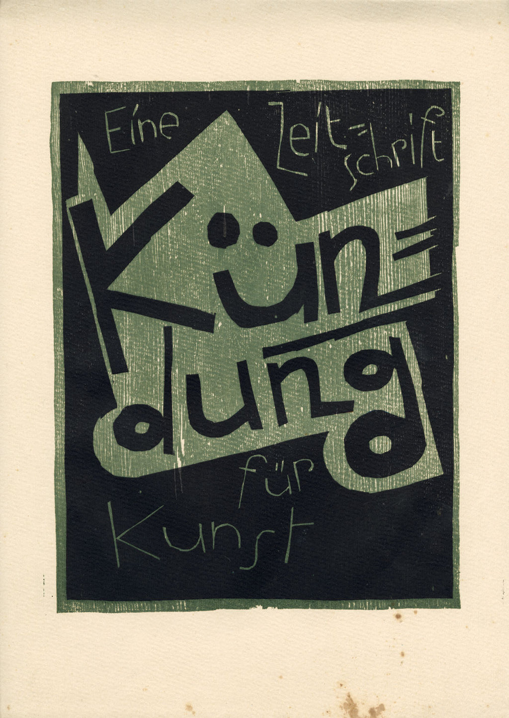 Kündung Cover; March 1921