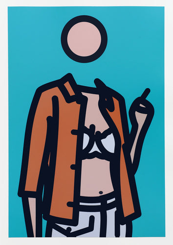 Ruth with cigarette 1. 2005