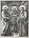 The Sudarium, Saints Veronica, Peter and Paul