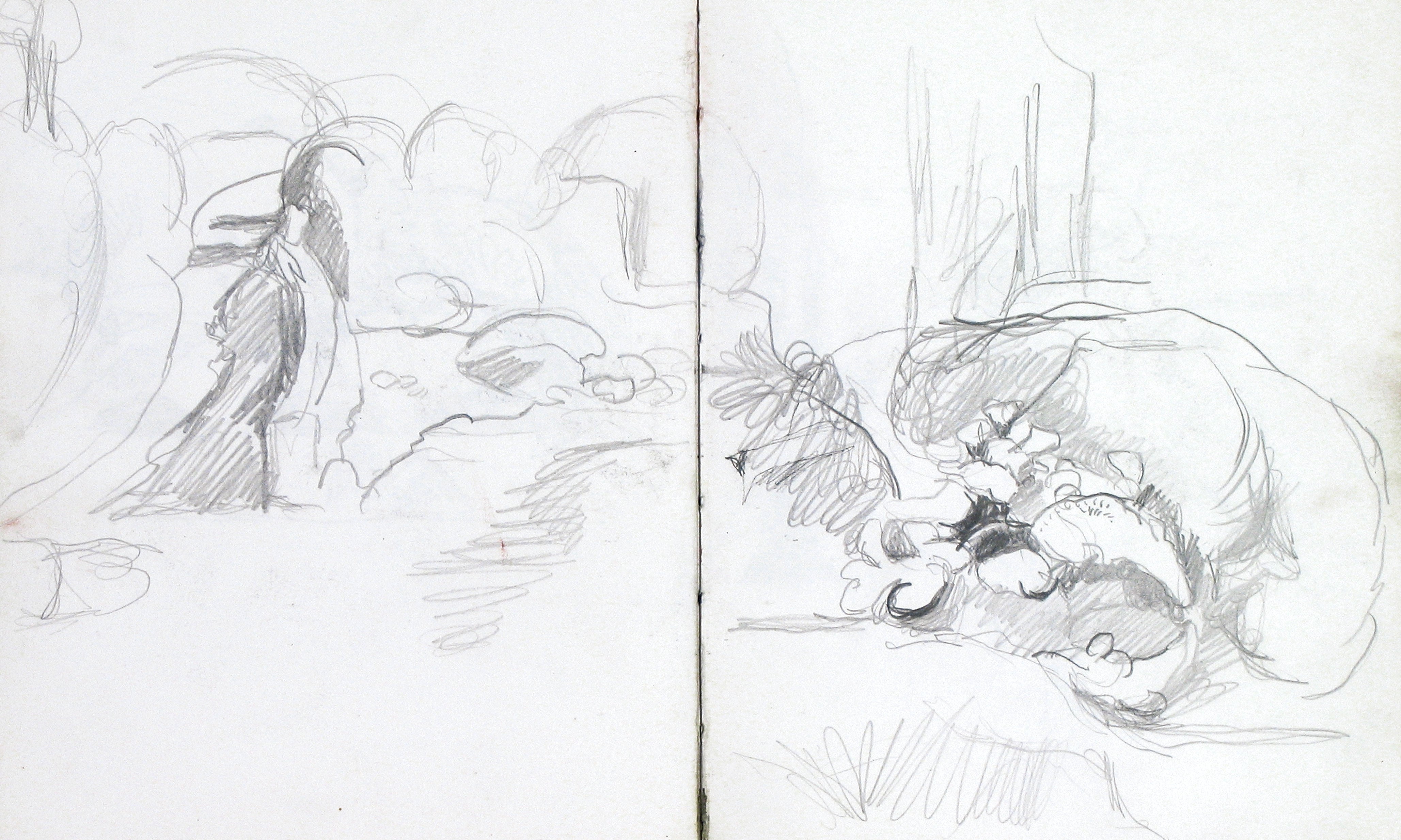Graham Sutherland Trees, Rocks and Paths – Goldmark