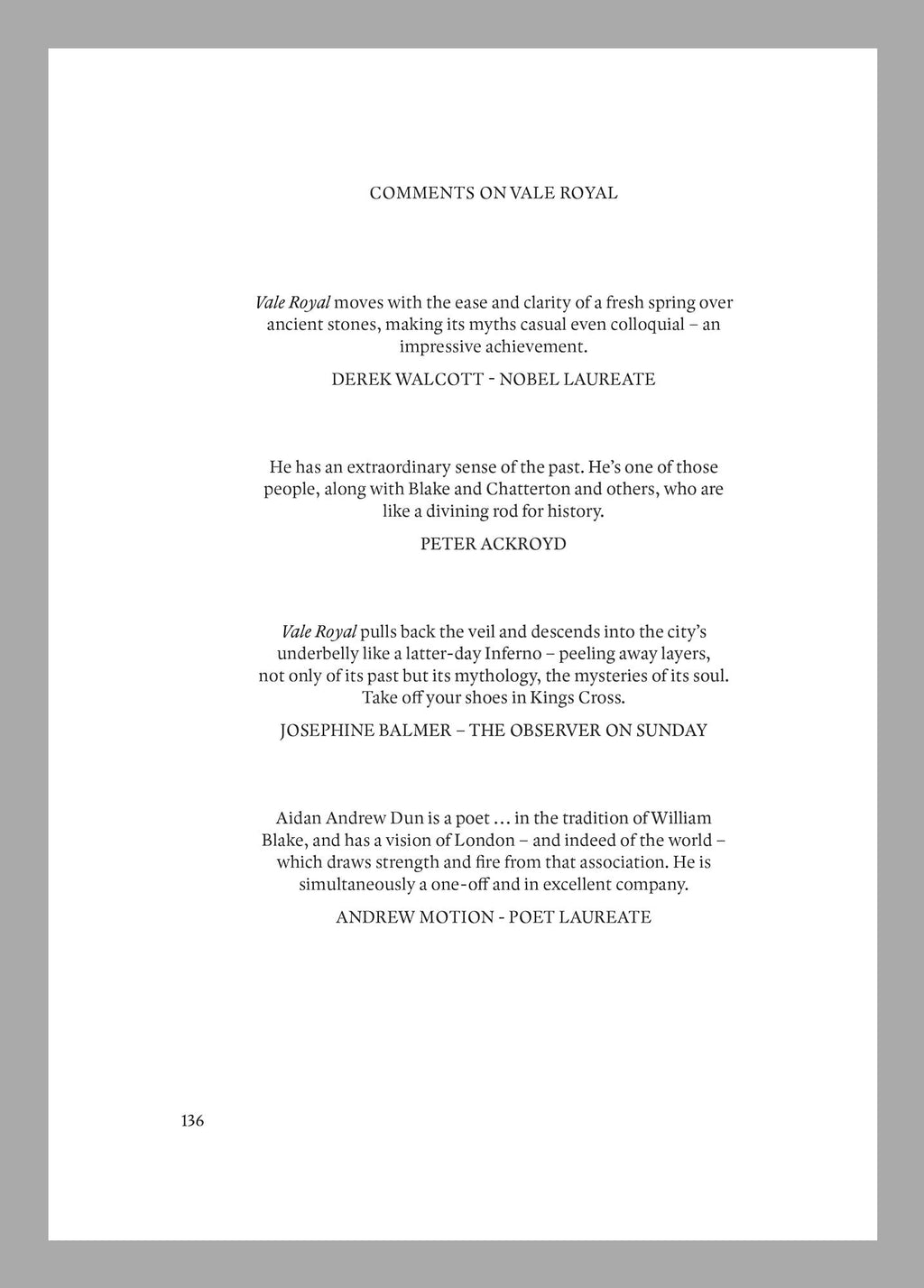 Vale Royal Collector's Hardback Edition Goldmark