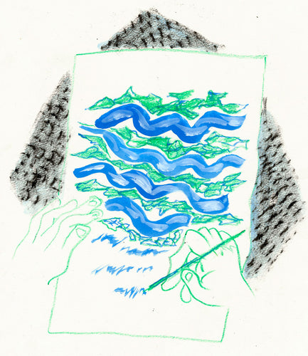 Vaucluse - Preparatory Drawing