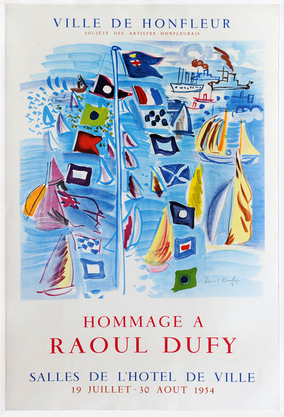 Raoul Dufy、ATELIER、海外版超希少レゾネ、新品額付 Raoul Dufy Ville de Honfleur - Hommage A Raoul Dufy – Goldmark