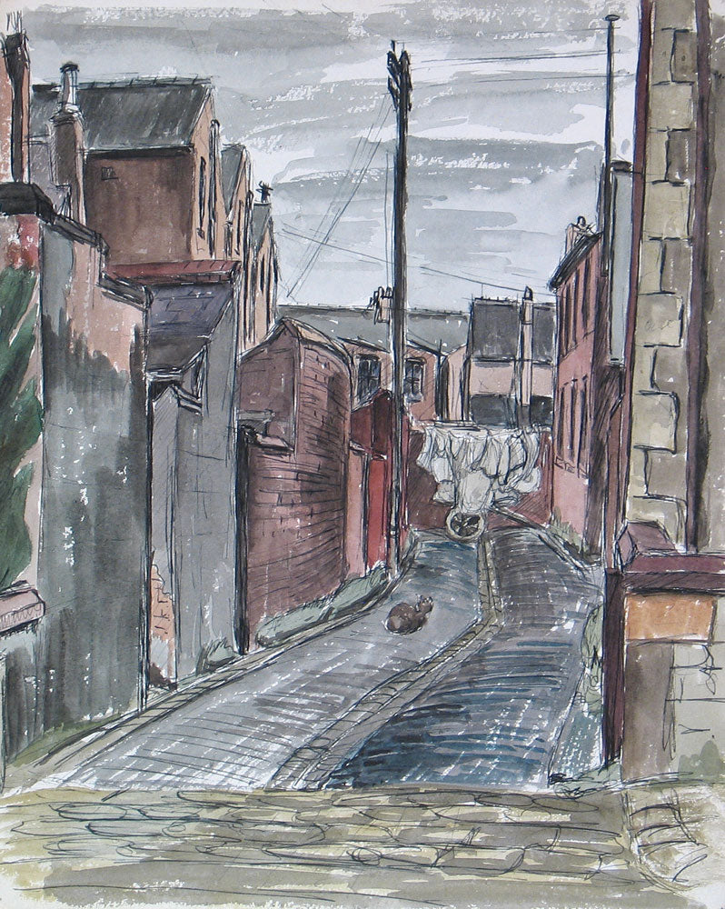 Alley with Cat, Blackpool