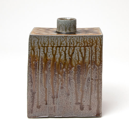 Square Press Moulded Bottle