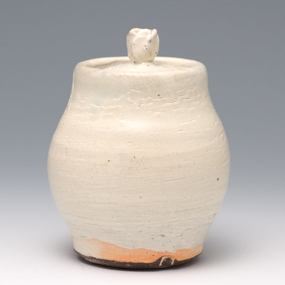Lidded Jar with Flower Lid