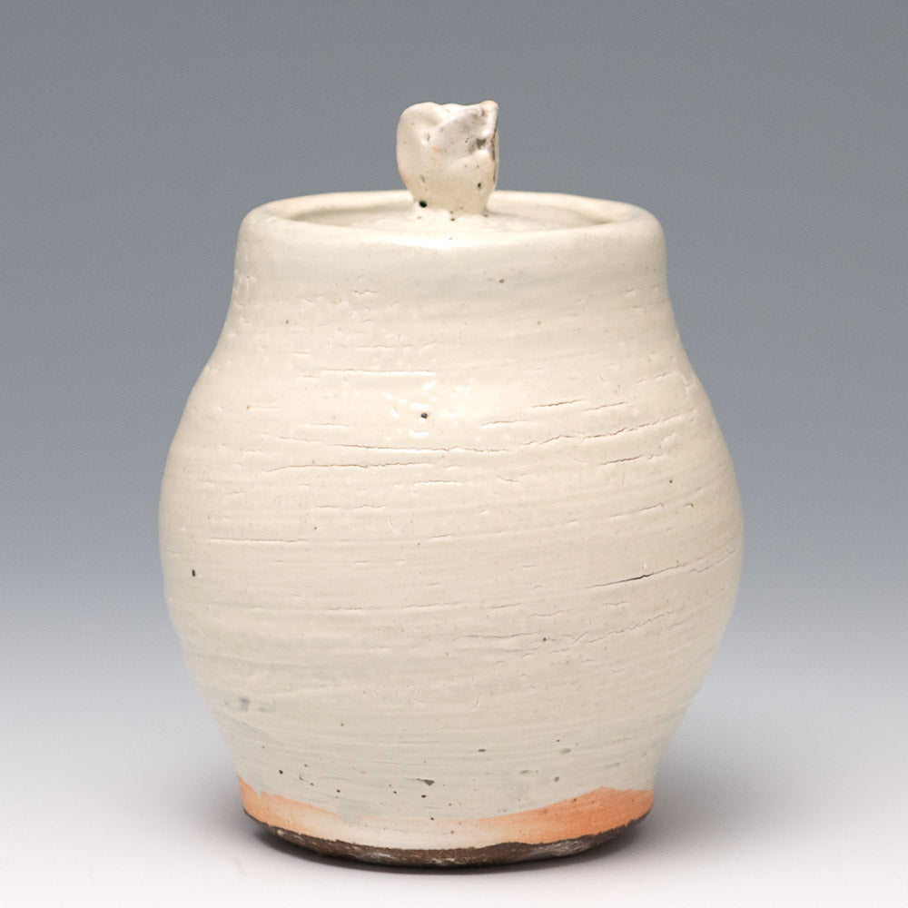 Lidded Jar with Flower Lid