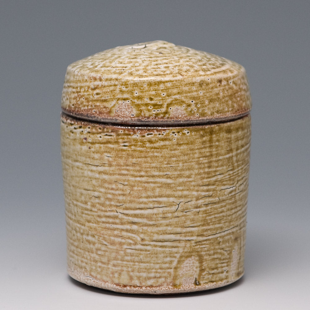 Lidded Cylinder Jar
