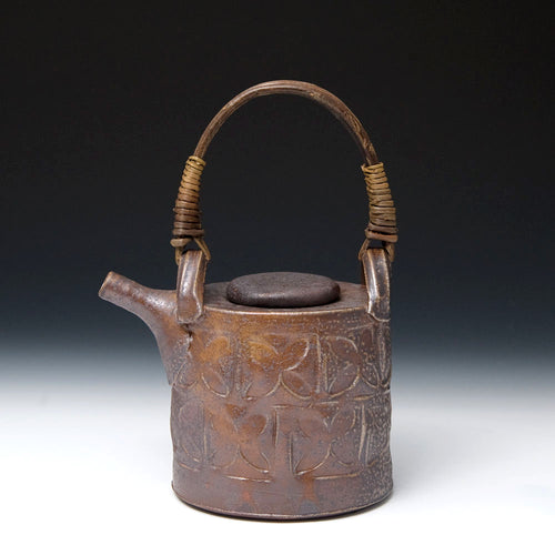 Teapot with Willow Handle