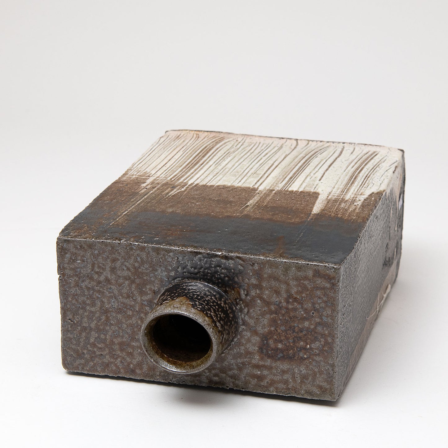 Square Press Moulded Bottle