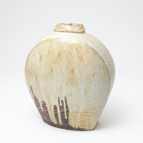 Arched Press Moulded Bottle