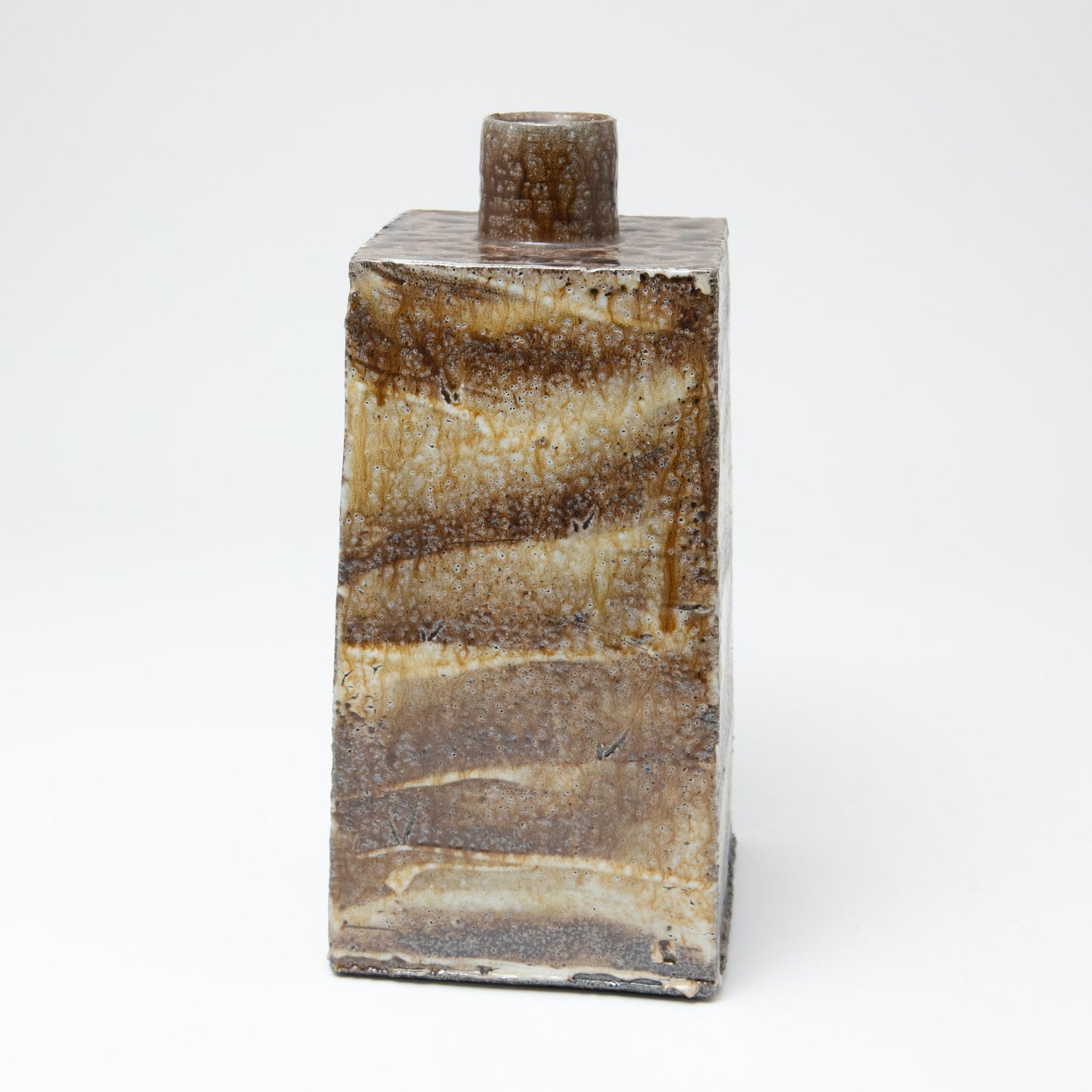 Oblong Press Moulded Bottle