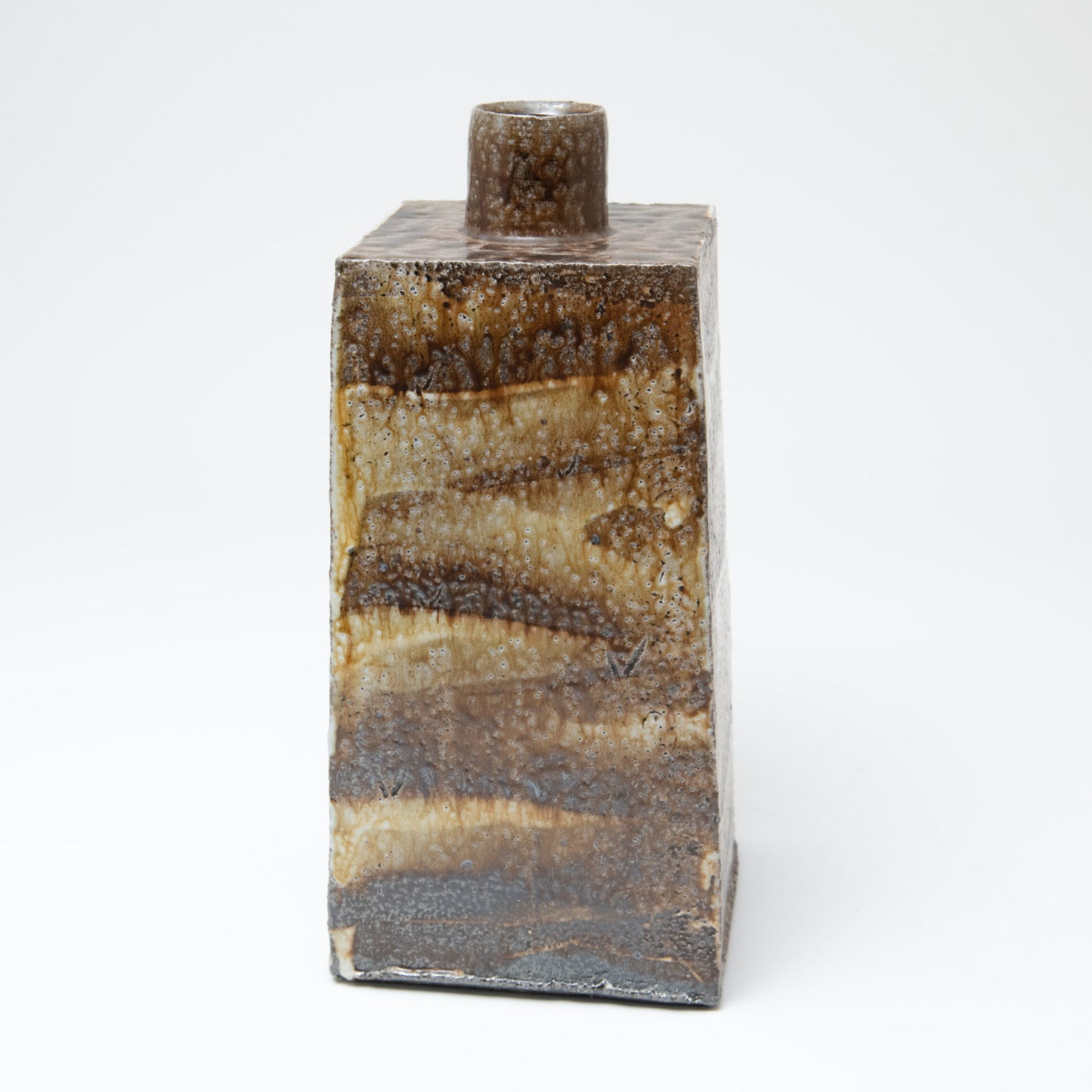 Oblong Press Moulded Bottle