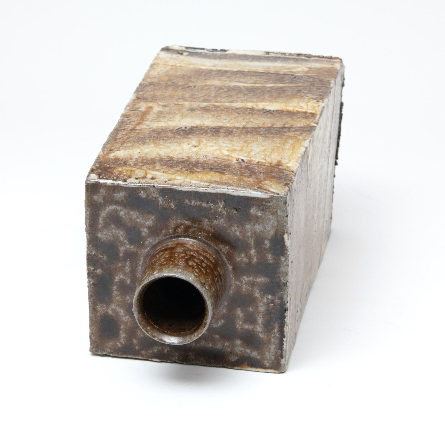 Oblong Press Moulded Bottle