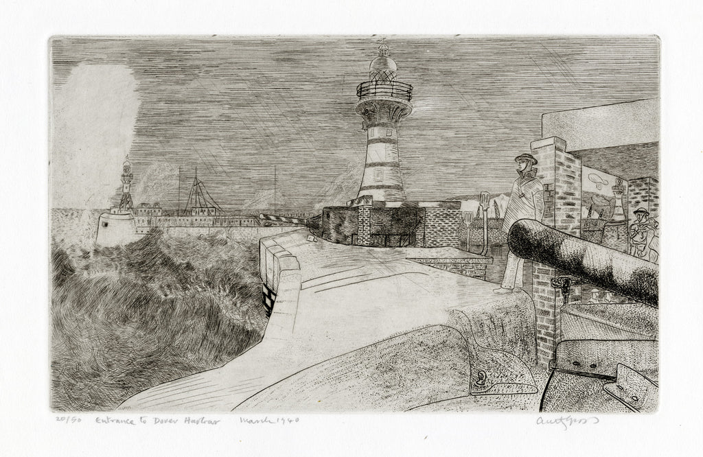 Entrance to Dover Harbour