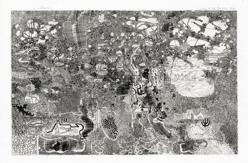 Landscape Through Trees