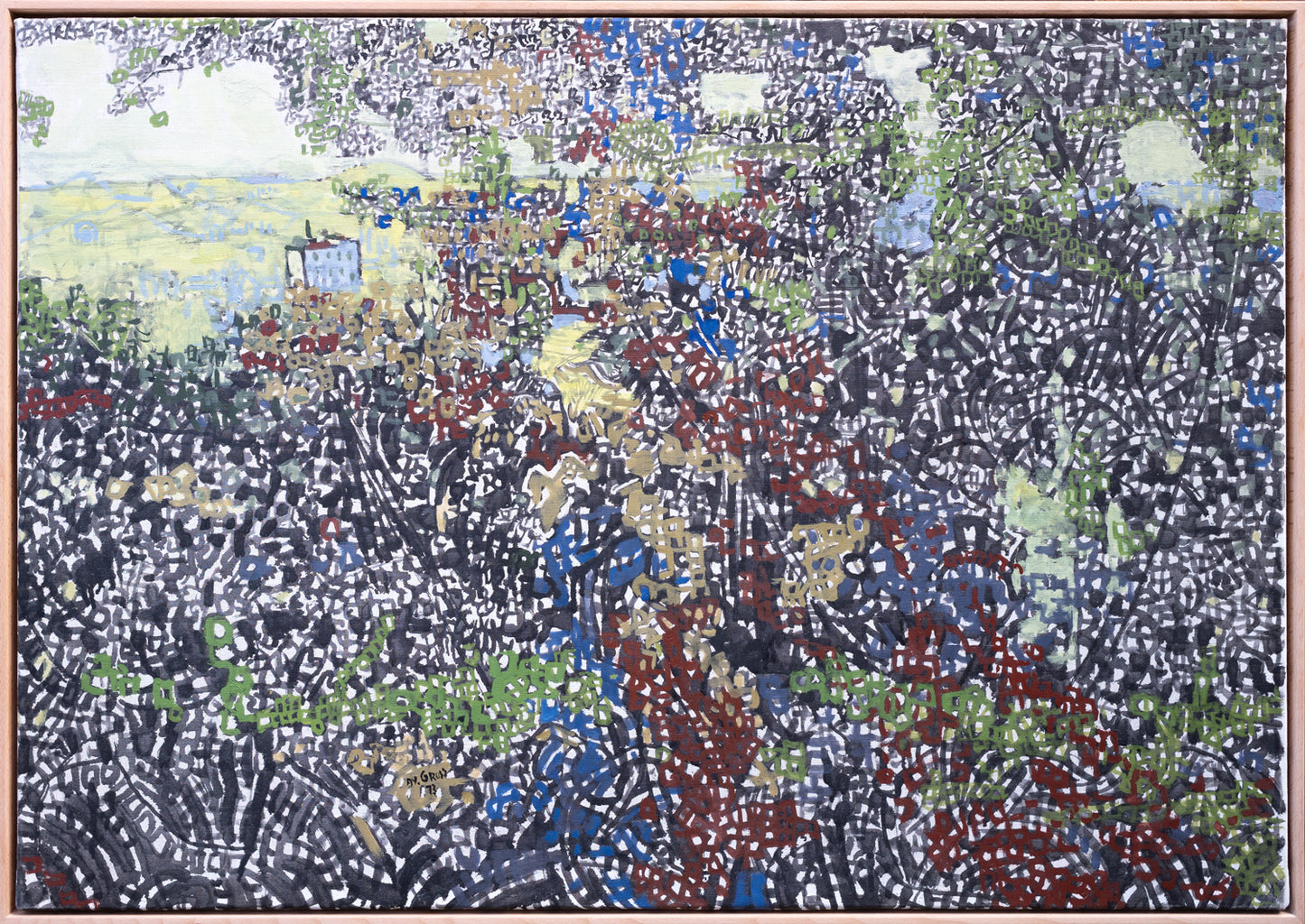 Le Boulvé Through Trees