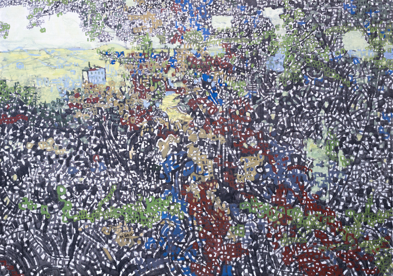 Le Boulvé Through Trees Goldmark