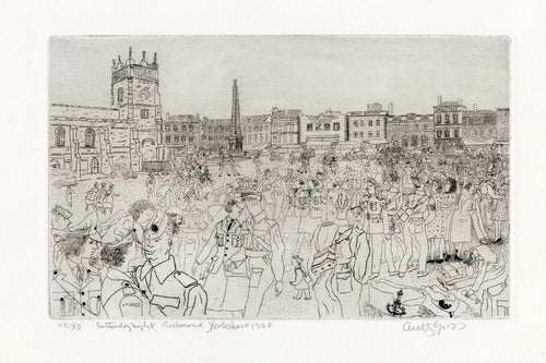 Saturday Night, Richmond, Yorkshire