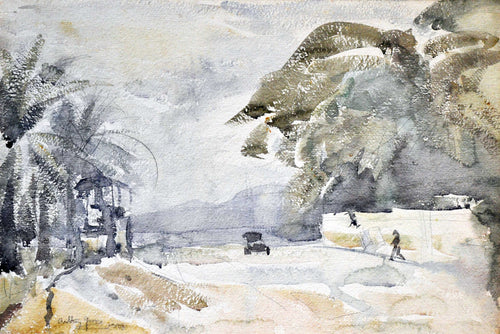 Evening on the Croisette, Cannes