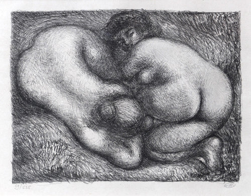 Deux Femmes dans l'herbe