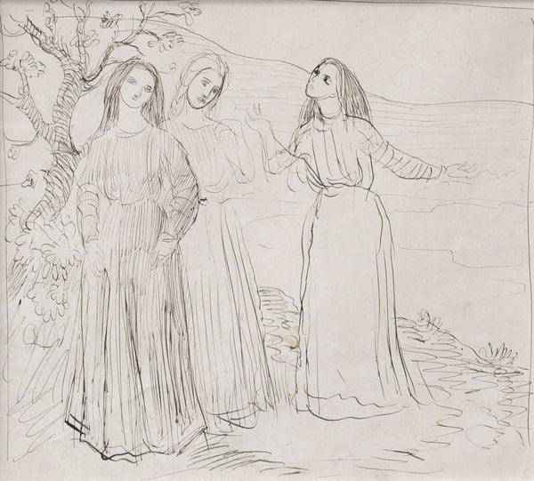 Dorelia, Gwen Salmond and Euphemia Lamb