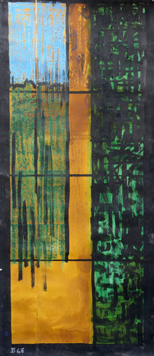 Cartoon for Coventry Baptistry Window B68