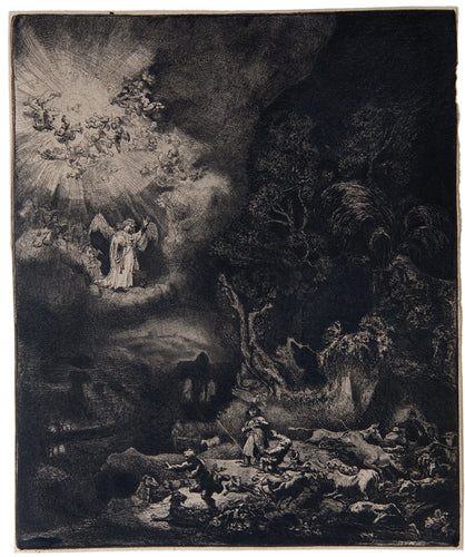 The Angel Appearing to the Shepherds