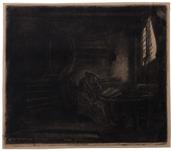St. Jerome in a dark Chamber