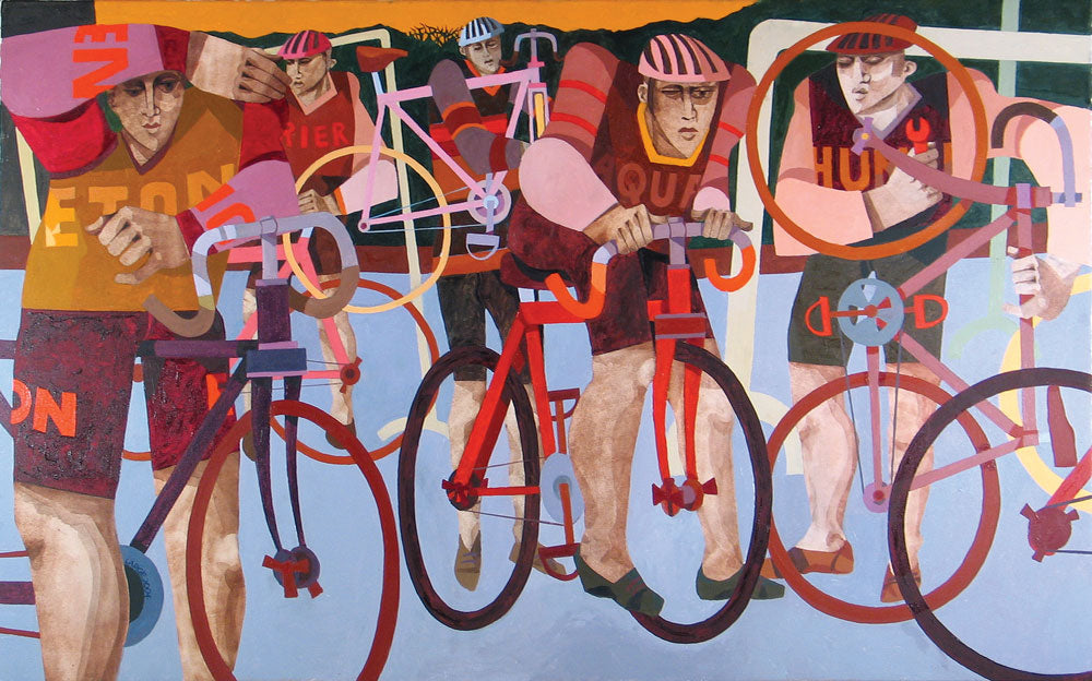 George Large Cyclists – Goldmark