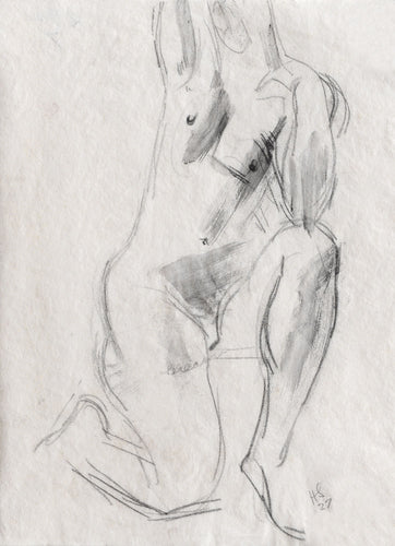 Kneeling Nude