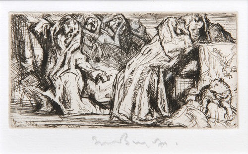 There came a messanger unto Job