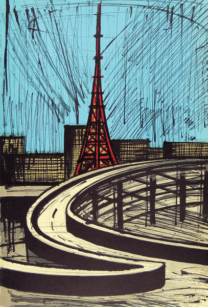 Bernard Buffet La Tour Eiffel et L'autoroute, Tokyo – Goldmark
